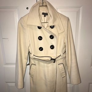 Bebe white jacket